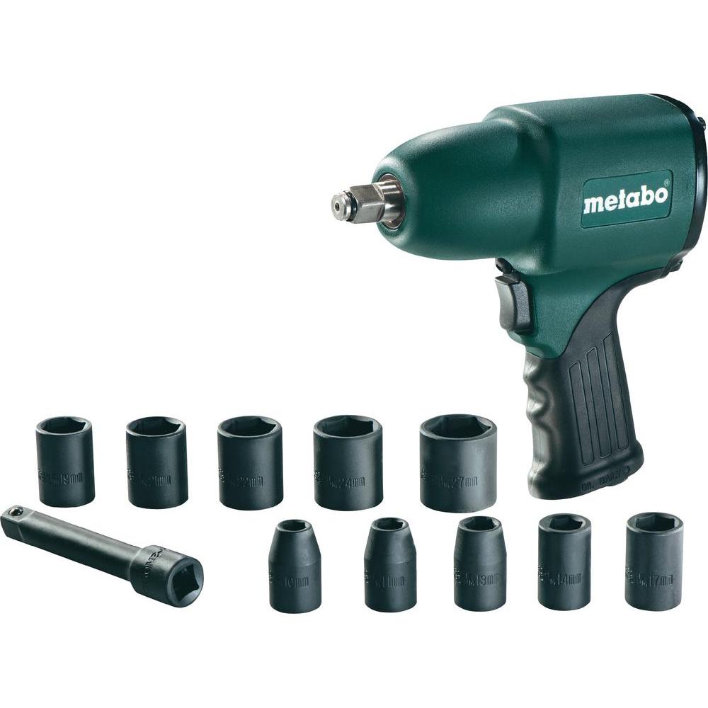 Увеличенная фотография Пневмотический гайковерт Metabo DSSW 360 Set 1/2"